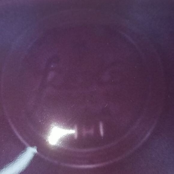 Fiestaware Fiesta Pitcher Large CERAMIC Disk CONTAINER Mulberry Purple 67 OZ - Picture 8 of 9